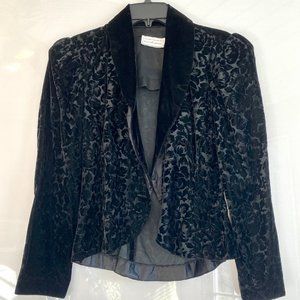 Vintage Velvet patterned Blazer